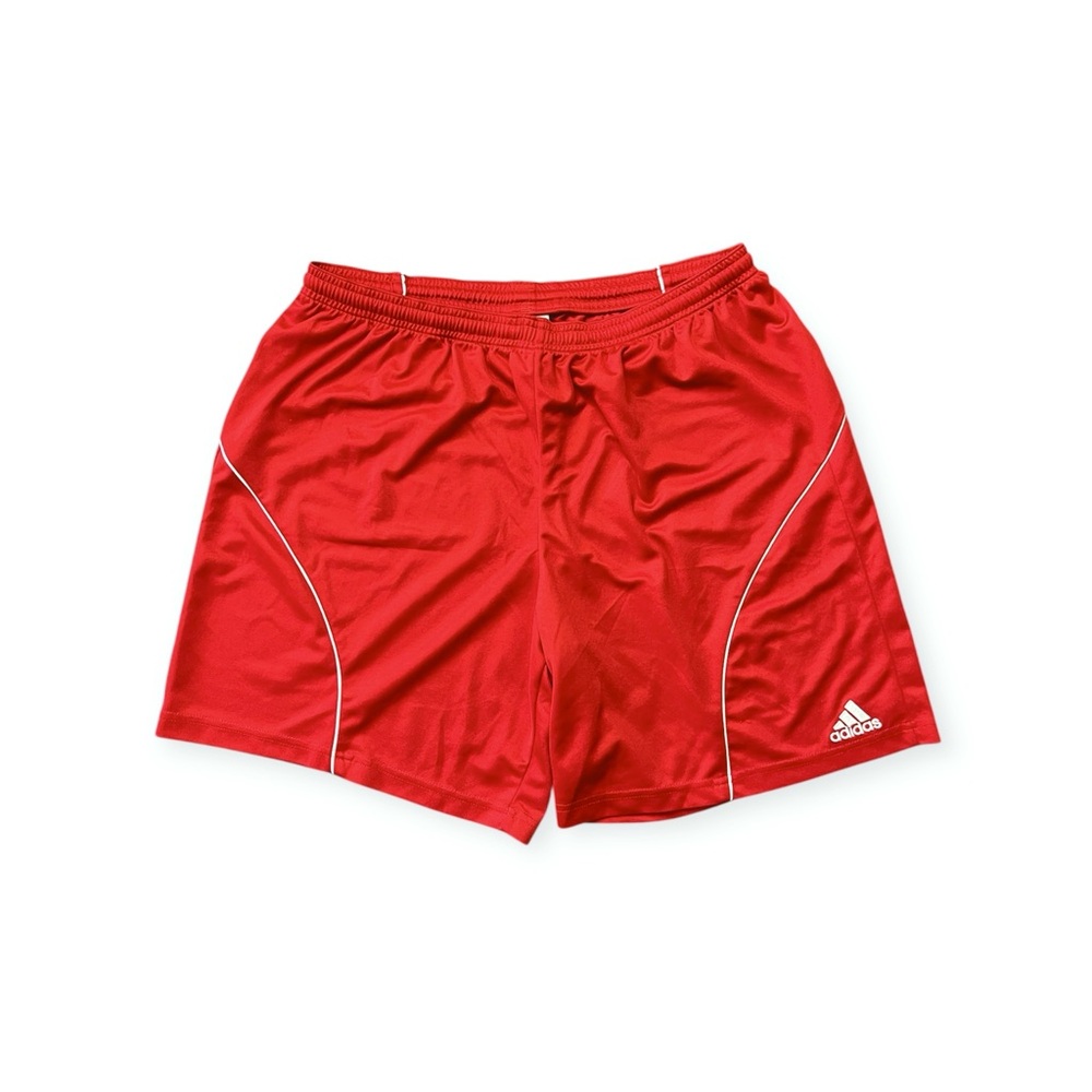 Adidas Men’s XL Striker Shorts – Red